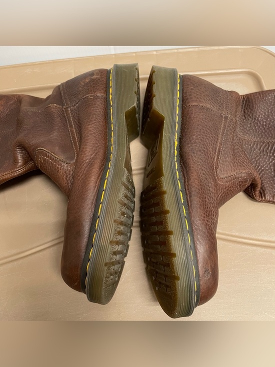 DR. MARTENS RANGER BROWN LEATHER BOOTS SZ MENS 9